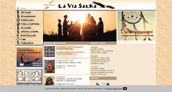 Desktop Screenshot of laviasalka.it